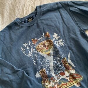 Japanese Cat Sweatshirt